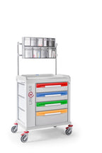 Carro Linkar para distribución de medicamentos · vista adicional